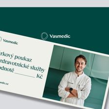 Dárkový poukaz na zdravotnické služby Vasmedic ?? Dárkové poukazy