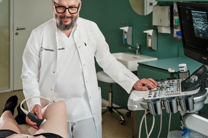 Průběh sonografického vyšetření krok za krokem